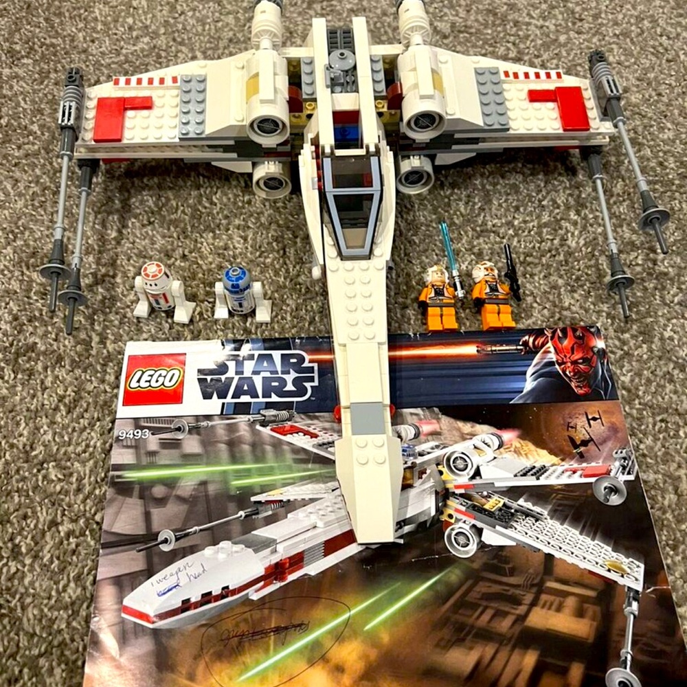 LEGO Star Wars 9493 ~ X-Wing Starfighter ~ vehicle w Instructions (No Box)